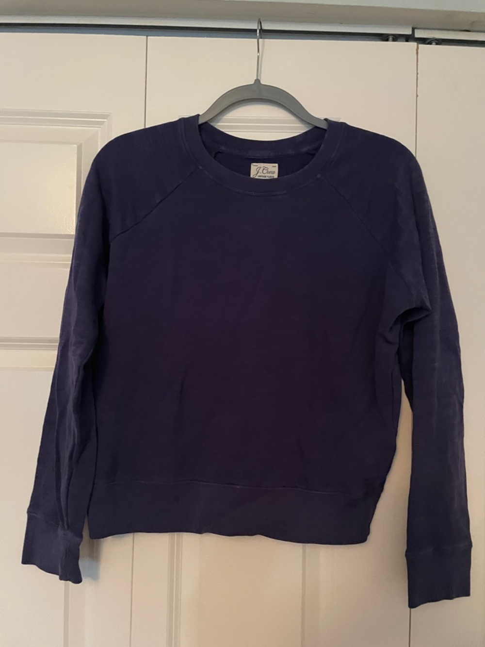J. Crew Women’s Dark Navy Crewneck Sweatshirt